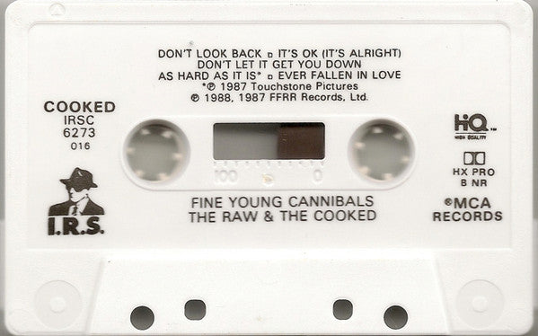 Fine Young Cannibals - The Raw & The Cooked *CASSETTE* | Near Mint (NM) Near Mint (NM)-Music History