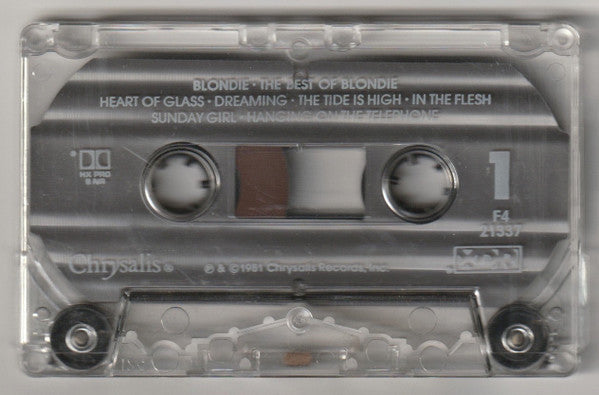 Blondie - The Best Of Blondie *CASSETTE* | Near Mint (NM) Near Mint (NM)-Music History