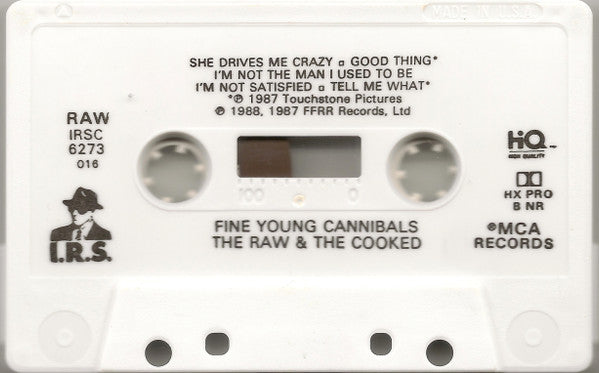 Fine Young Cannibals - The Raw & The Cooked *CASSETTE* | Near Mint (NM) Near Mint (NM)-Music History