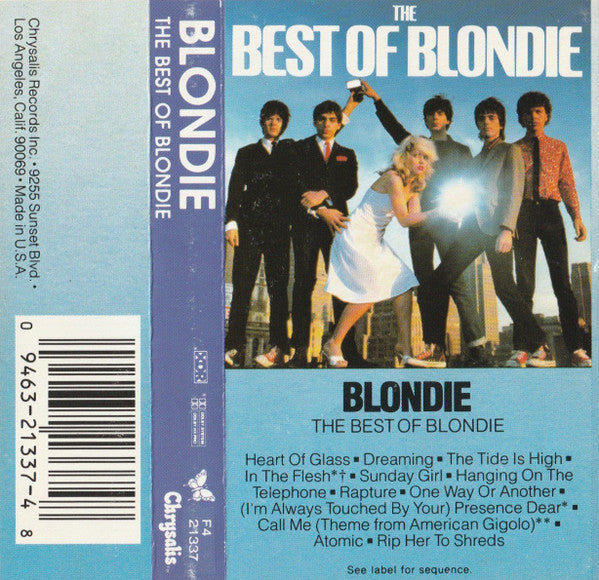 Blondie - The Best Of Blondie *CASSETTE* | Near Mint (NM) Near Mint (NM)-Music History