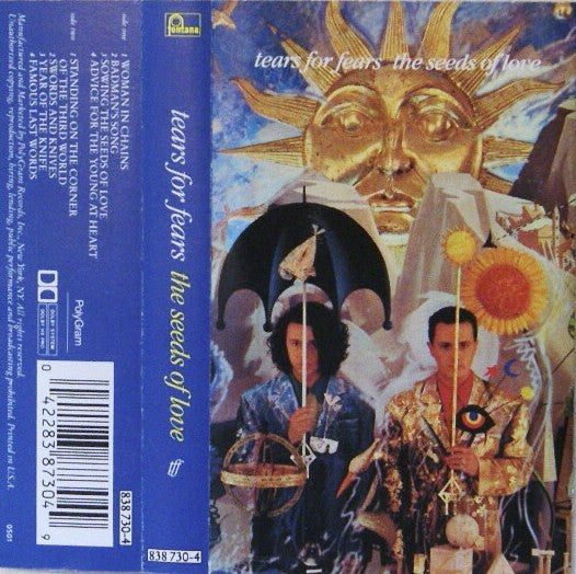 Tears For Fears - The Seeds Of Love *CASSETTE* | Near Mint (NM) Near Mint (NM)-Music History
