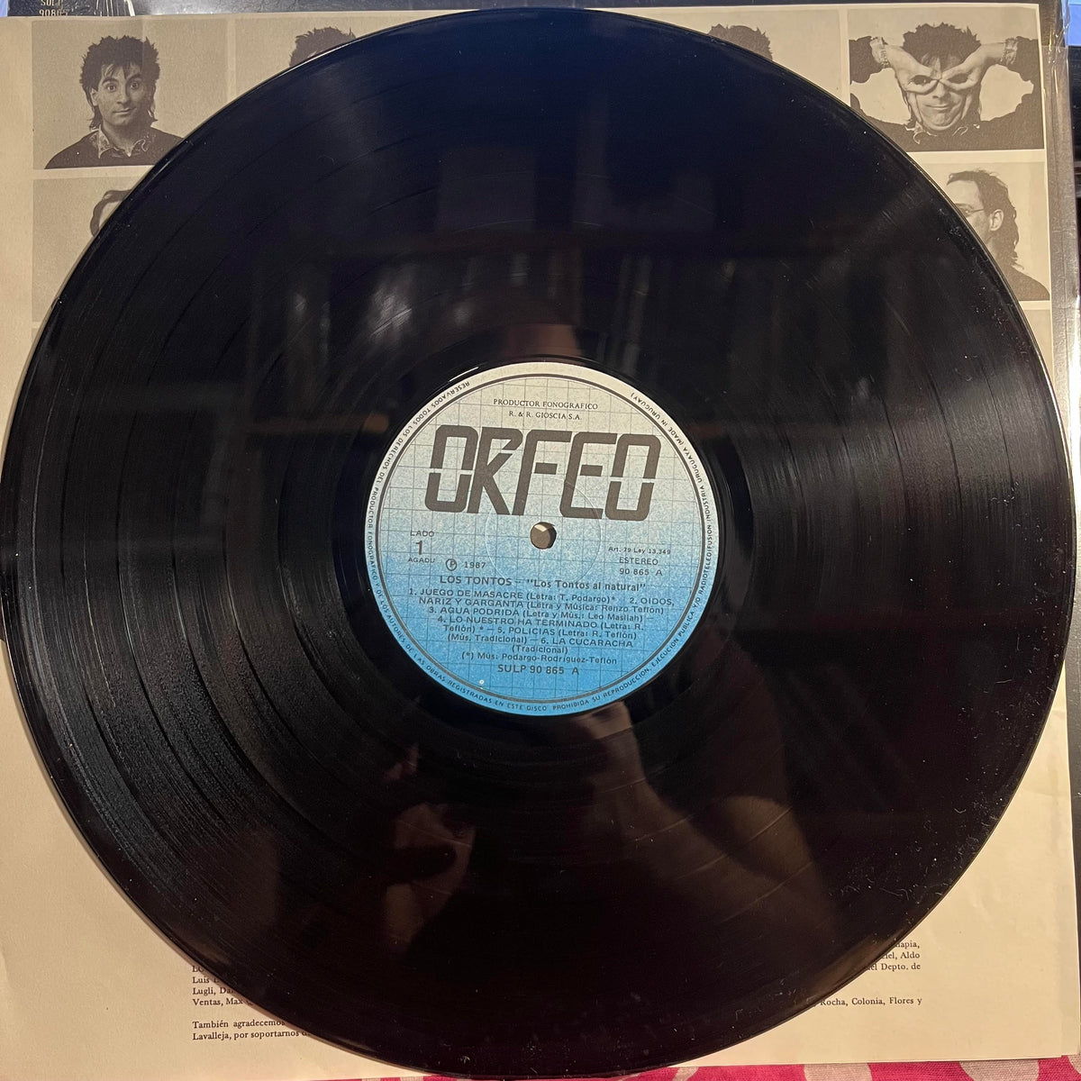 Los Tontos - Tontos Al Natural *URUGUAY/SHRINK* | Near Mint (NM) Near Mint (NM)-Music History