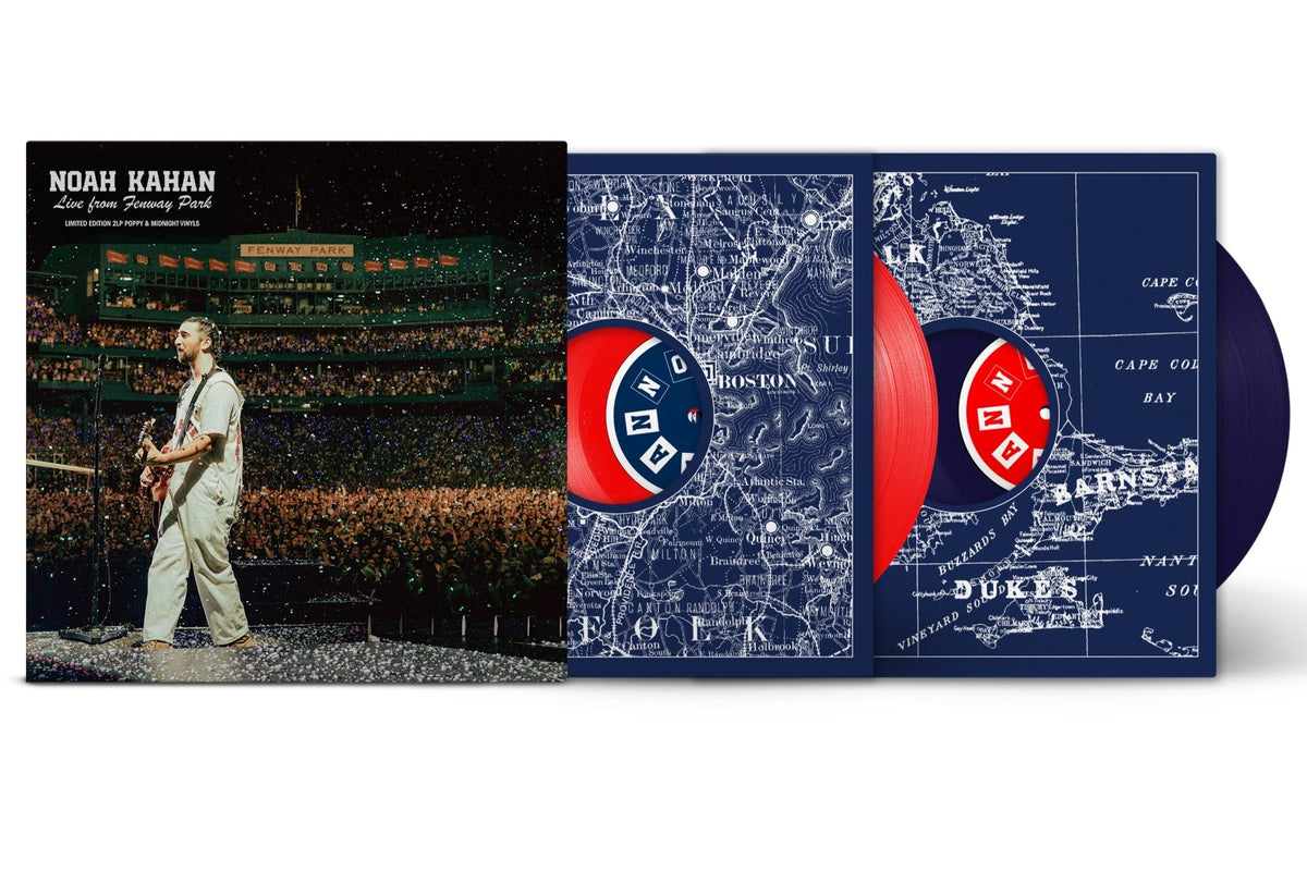 Noah Kahan - Live From Fenway Park (2X Blue & Red Vinyl) | Mint (M) Mint (M)-Music History