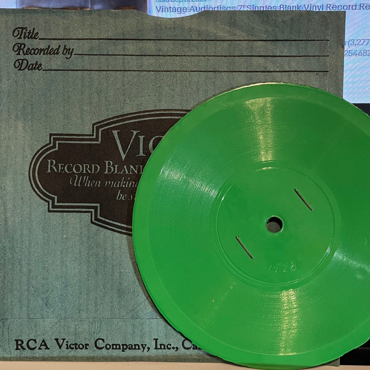No Artist - No Artist Antique Victor Recording Blank Home Recording | Very Good Plus (VG+) Near Mint (NM)-Music History