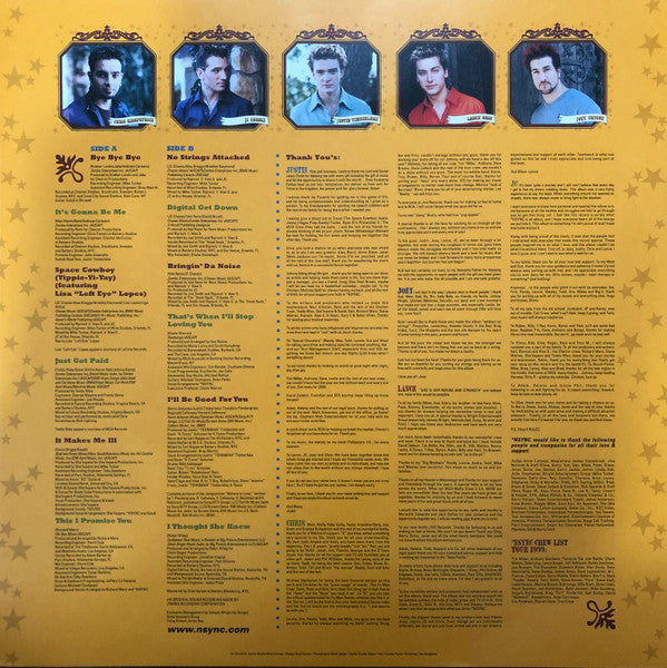 *NSYNC - No Strings Attached (PICTURE VINYL) | Mint (M) Mint (M)-Music History