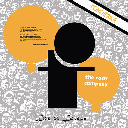 OFO THE ROCK COMPANY - Live In Europe - Fonk Afrika [Import] | Mint (M) Mint (M)-Music History