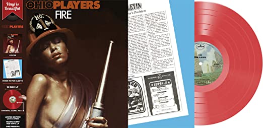 Ohio Players - Fire (Red Translucent Vinyl) |-Music History
