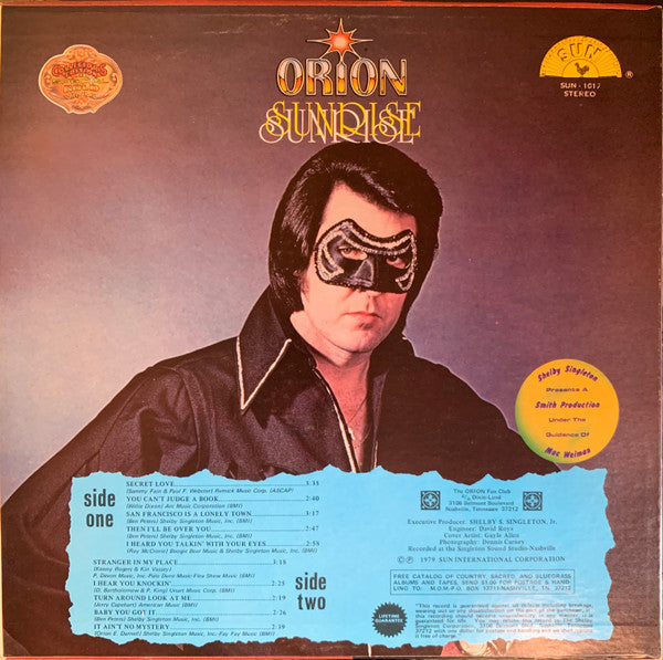 Orion (23) - Sunrise | Near Mint (NM) Near Mint (NM)-Music History