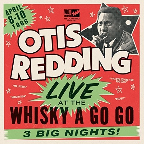 Otis Redding - Live At The Whiskey A Go Go (180 Gram Vinyl) (2 Lp's) |-Music History