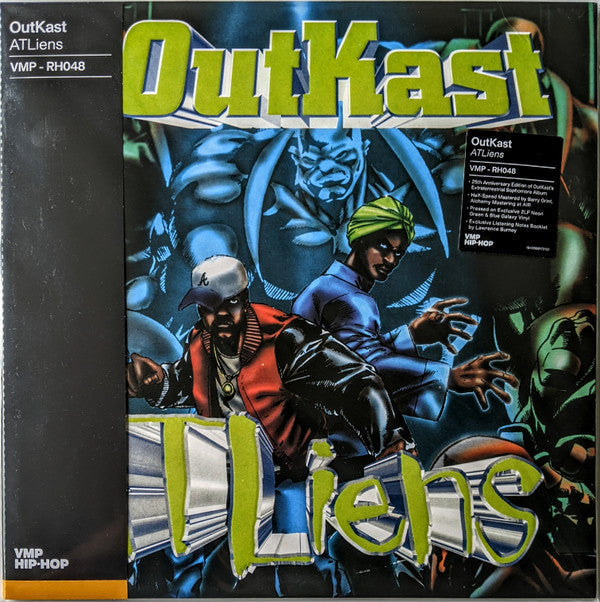 OutKast - ATLiens (VMP | NEON GREEN & BLUE GALAXY VINYL) | Mint (M) Mint (M)-Music History