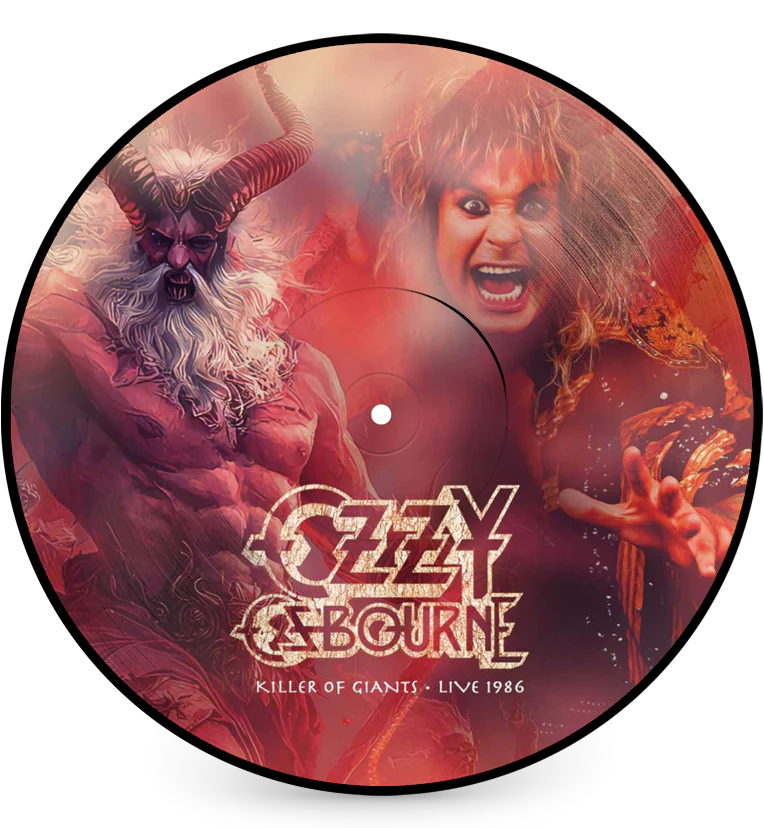 Ozzy Osbourne Killers Of Giants: Live In Kansas 1986 (Limited Edition, Picture Disc Vinyl) [Import] - Vinyl-Music History