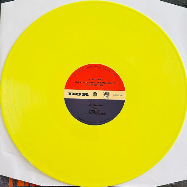 Pearl Jam - Live At Civic Center In Pensacola, FL March 9th 1994 | Mint (M) Mint (M)-Music History