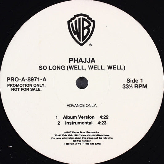 So Long (Well, Well, Well) | Near Mint (NM) Generic-Music History