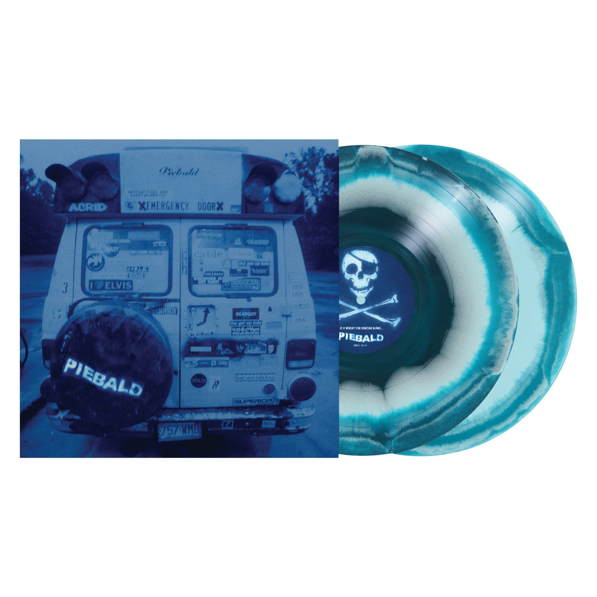Piebald - If It Weren't For Venetian Blinds It Would Be Curtains For Us All (DLX ED BLUE SWIRL 2xVINYL) | Mint (M) Mint (M)-Music History