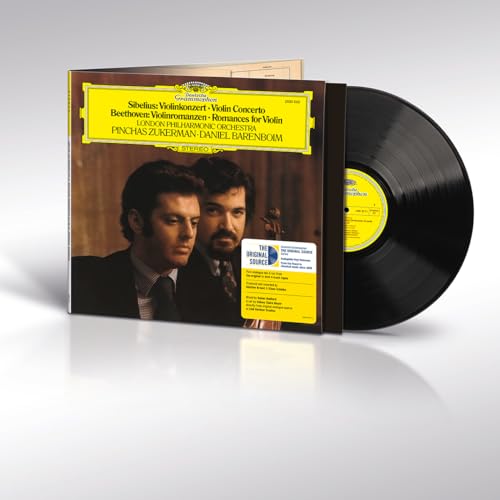 Pinchas Zukerman/Daniel Barenboim/London Philharmo - Sibelius: Violin Concerto; Beethoven: Romances For Violin (The Original Source Series) [180G LP] |-Music History