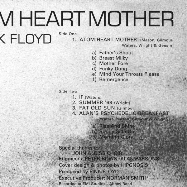 Pink Floyd - Atom Heart Mother | Mint (M) Mint (M)-Music History