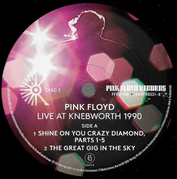 Pink Floyd - Live At Knebworth 1990 | Mint (M) Mint (M)-Music History