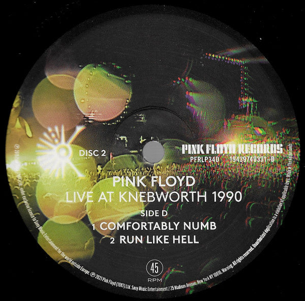 Pink Floyd - Live At Knebworth 1990 | Mint (M) Mint (M)-Music History