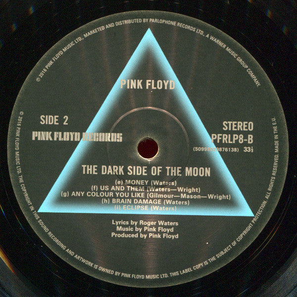 Pink Floyd - The Dark Side Of The Moon | Mint (M) Mint (M)-Music History
