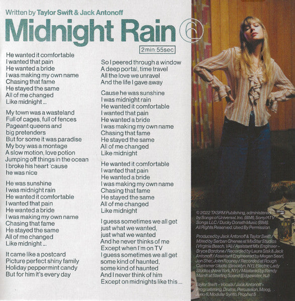 Taylor Swift - Midnights (CD) | Mint (M) Mint (M)-Music History