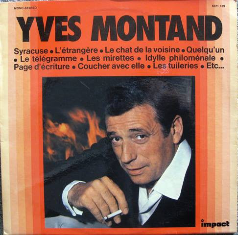 Yves Montand - Yves Montand *FRANCE* | Excellent (EX) Near Mint (NM)--Music History