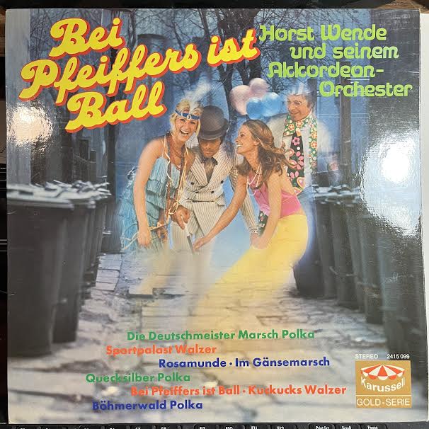 Horst Wende's Akkordeon-Band - Bei Pfeiffers Ist Ball (VINYL) *GERMAN* | Near Mint- (NM-)-Music History