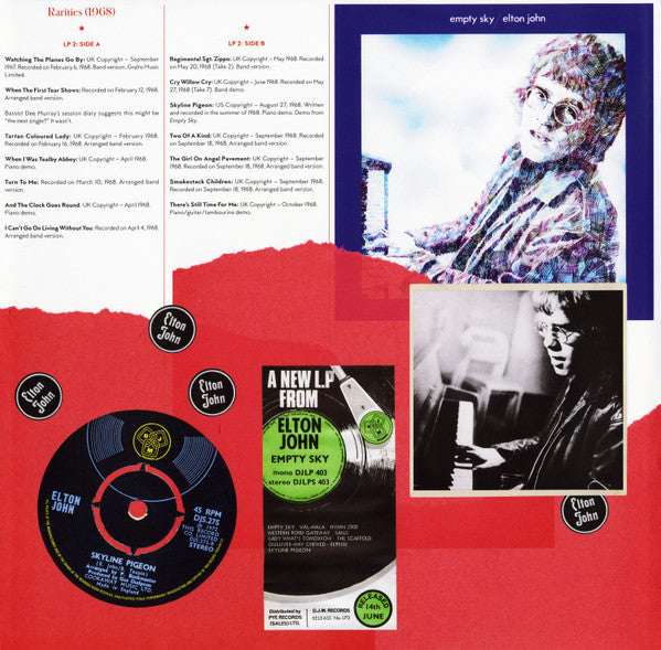 Elton John - Jewel Box (Rarities & B-Sides) (3xVINYL) | Near Mint (NM) Near Mint- (NM-)-Music History