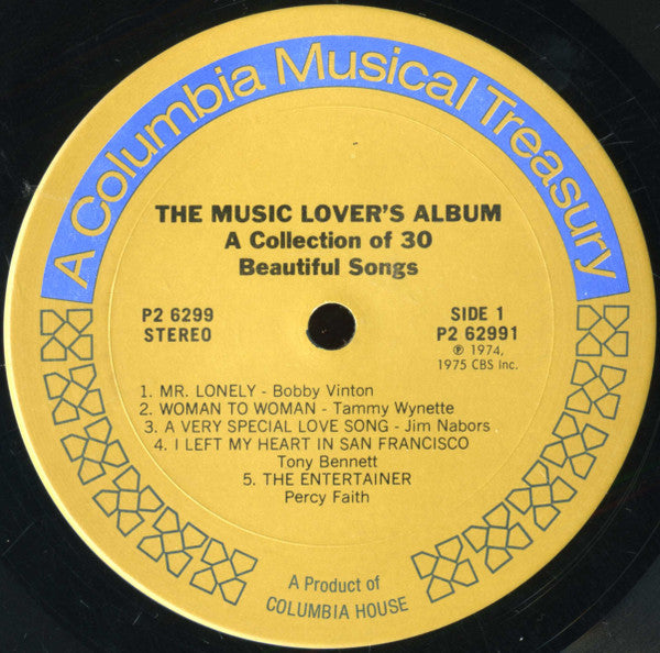 Various - The Music Lover's Album (A Collection Of 30 Beautiful Songs) | Near Mint (NM) Near Mint (NM)-Music History