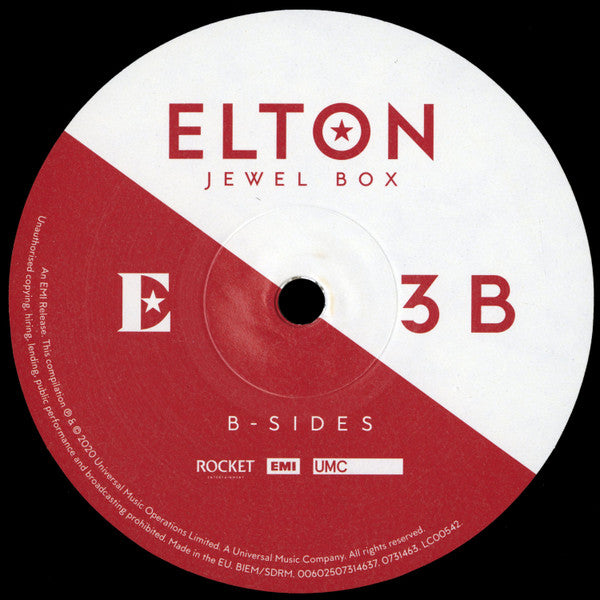 Elton John - Jewel Box (Rarities & B-Sides) (3xVINYL) | Near Mint (NM) Near Mint- (NM-)-Music History