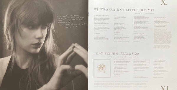 Taylor Swift - The Tortured Poets Department (2X LP) *Phantom Clear* | Near Mint (NM) Near Mint (NM)-Music History