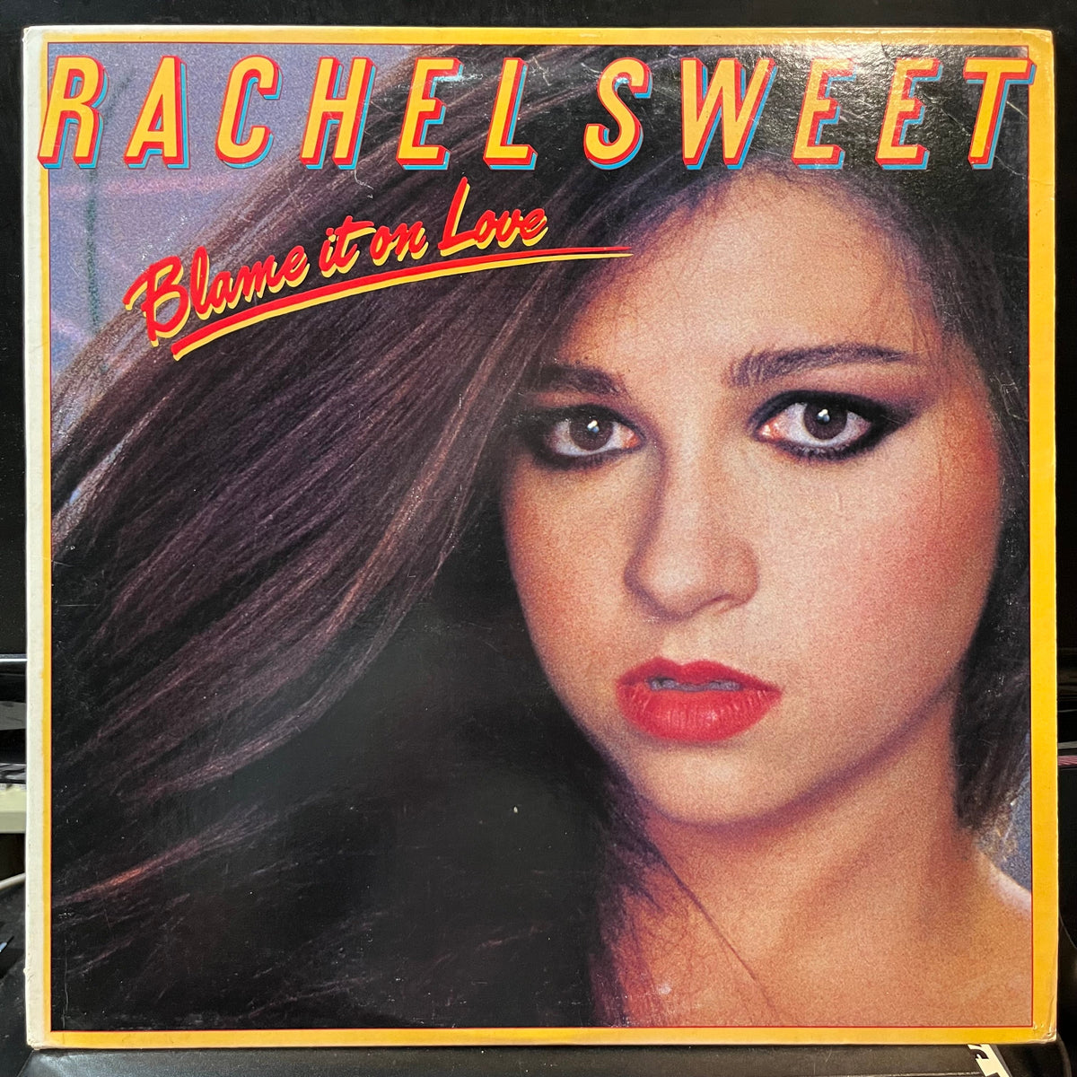 Rachel Sweet - Blame It On Love (VINYL LP COLUMBIA FC-38342 1982) | USED Near Mint (NM or M-) Near Mint- (NM-)-Music History