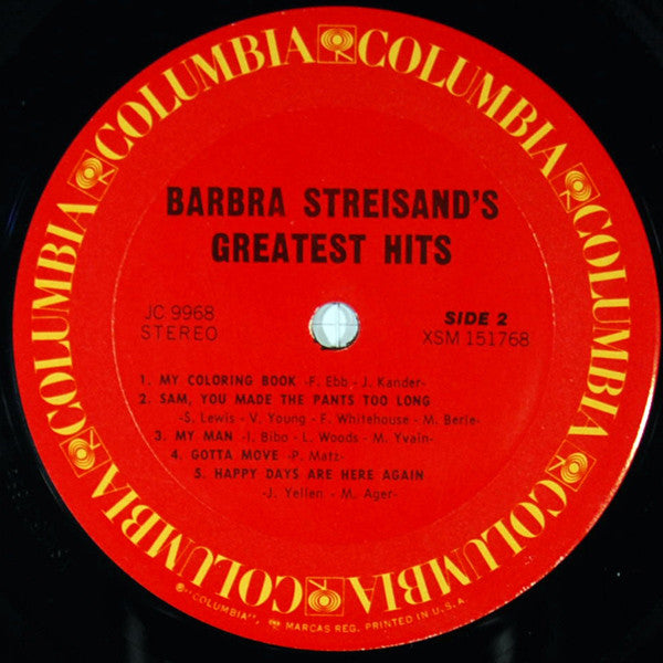 Barbra Streisand - Barbra Streisand's Greatest Hits | Near Mint (NM) Near Mint (NM)-Music History