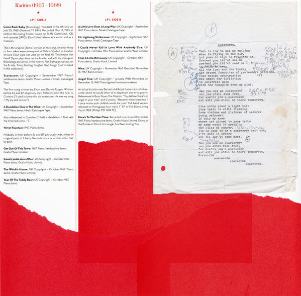 Elton John - Jewel Box (Rarities & B-Sides) (3xVINYL) | Near Mint (NM) Near Mint- (NM-)-Music History