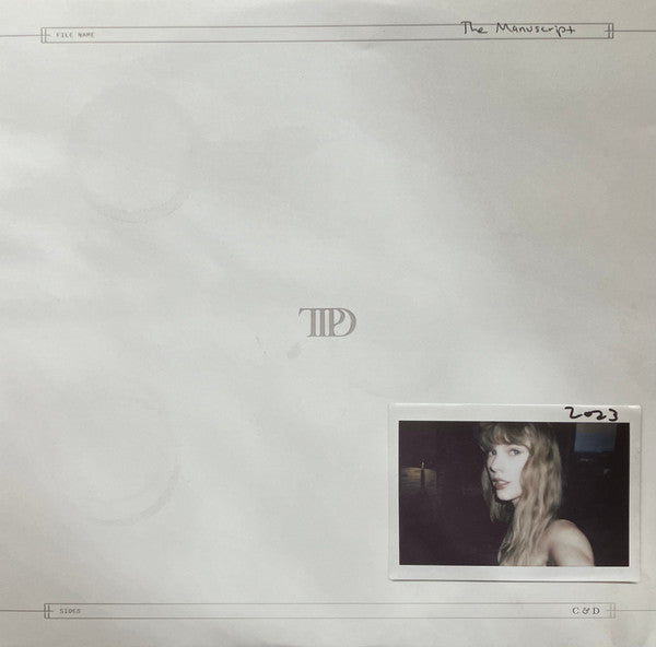 Taylor Swift - The Tortured Poets Department (2X LP) *Phantom Clear* | Near Mint (NM) Near Mint (NM)-Music History