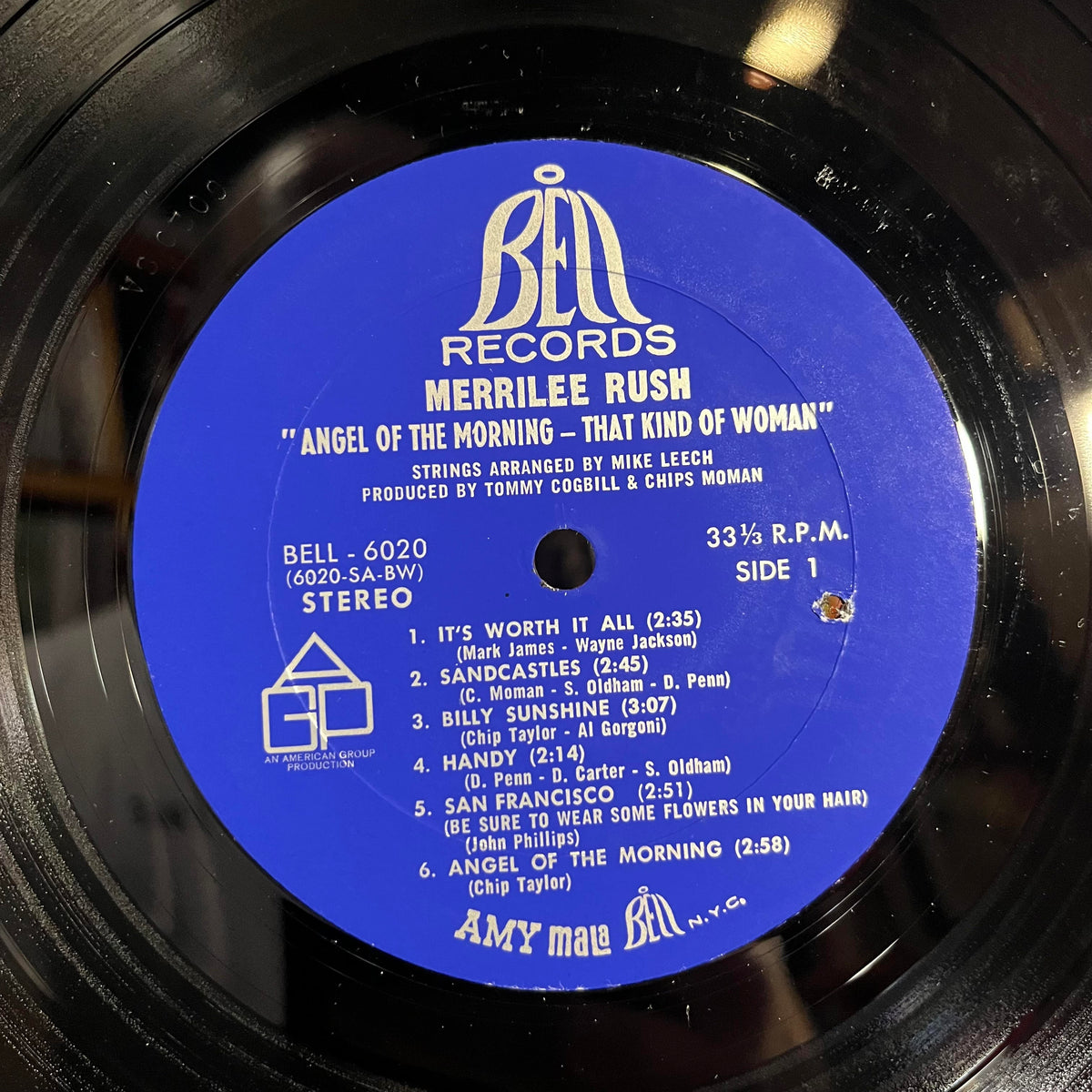 Merrilee & The Turnabouts - Angel Of The Morning *BESTWAY* | Near Mint (NM) Near Mint (NM)-Music History