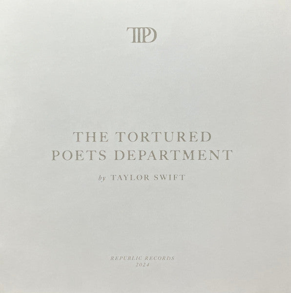 Taylor Swift - The Tortured Poets Department (2X LP) *Phantom Clear* | Near Mint (NM) Near Mint (NM)-Music History