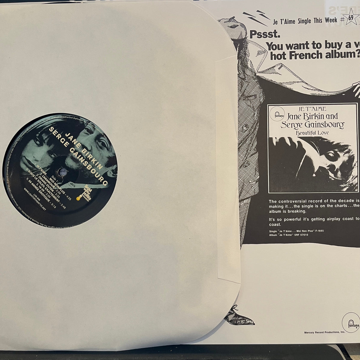 Serge Gainsbourg - Jane Birkin Serge Gainsbourg | Near Mint (NM) Near Mint (NM)-Music History