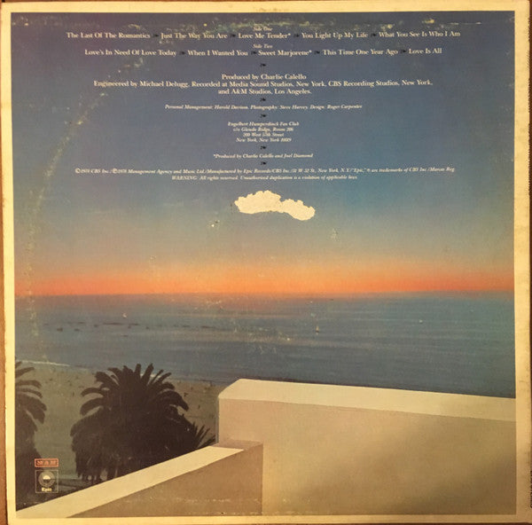 Engelbert Humperdinck - Last Of The Romantics | Near Mint (NM) Near Mint (NM)-Music History