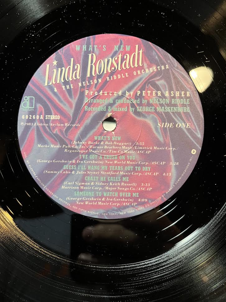 Linda Ronstadt - What's New (VINYL) | Near Mint (NM) Near Mint (NM)-Music History