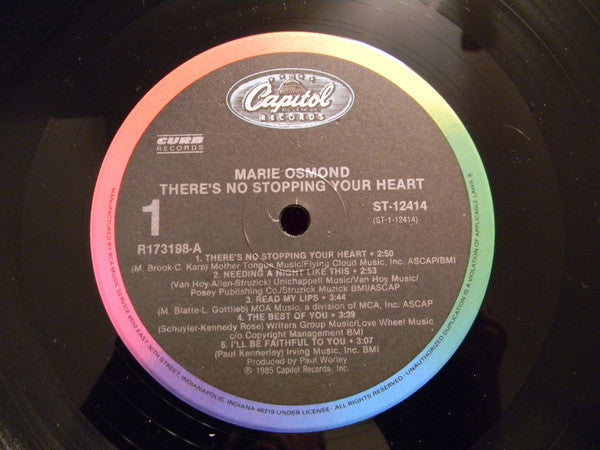 There's No Stopping Your Heart (VINYL)(CLUB - SHRINK) | Near Mint (NM) Near Mint (NM)-Music History