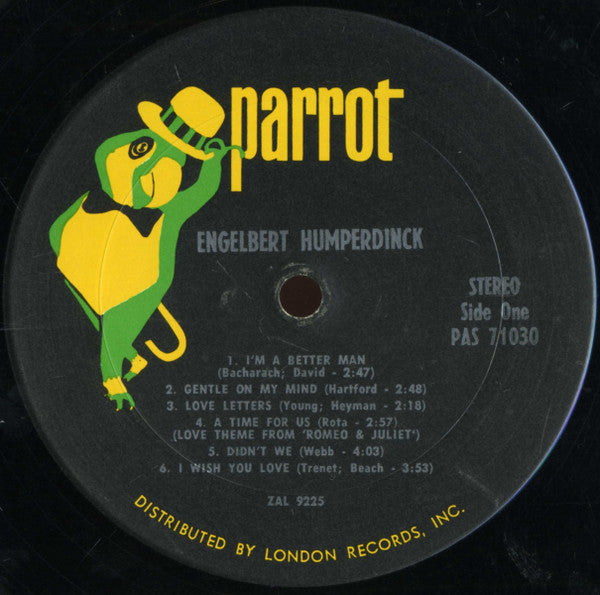 Engelbert Humperdinck - Engelbert Humperdinck *TERRE HAUTE* | Near Mint (NM) Near Mint (NM)-Music History