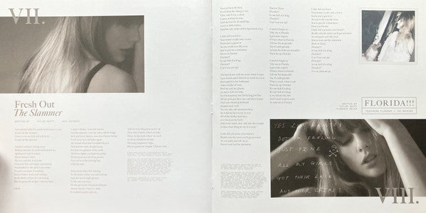 Taylor Swift - The Tortured Poets Department (2X LP) *Phantom Clear* | Near Mint (NM) Near Mint (NM)-Music History