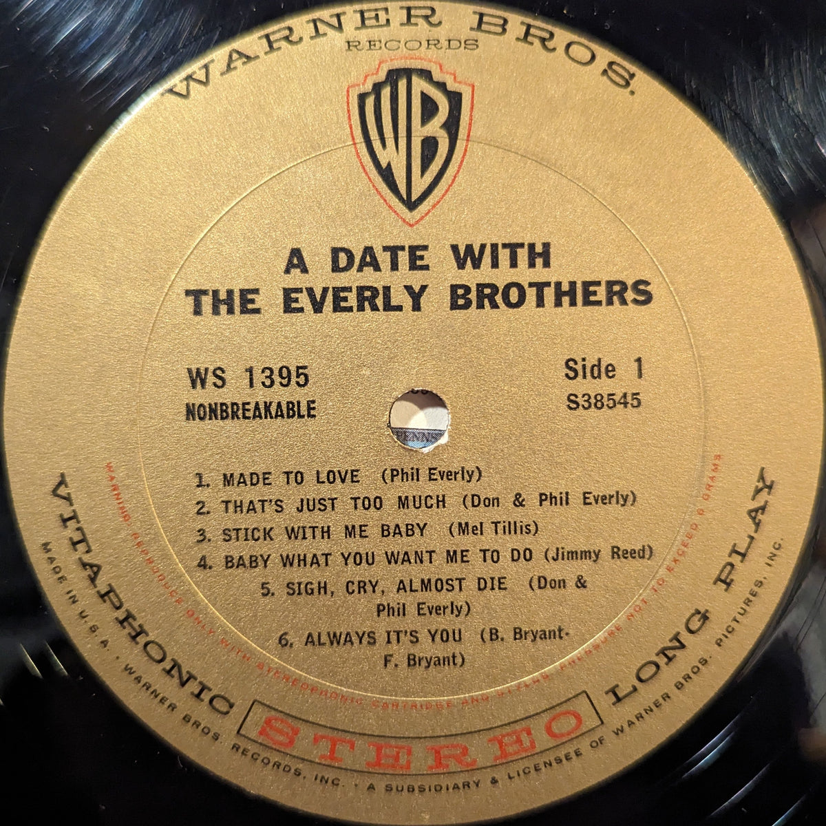 Everly Brothers - A Date With The Everly Brothers | Near Mint (NM) Near Mint (NM)-Music History