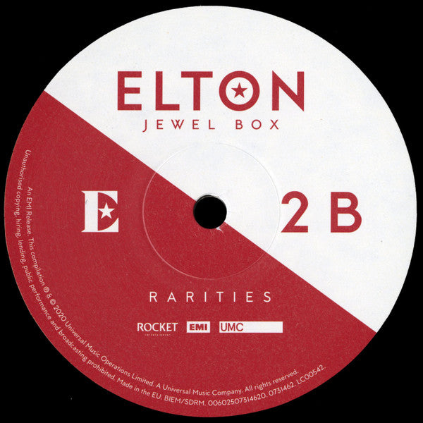 Elton John - Jewel Box (Rarities & B-Sides) (3xVINYL) | Near Mint (NM) Near Mint- (NM-)-Music History