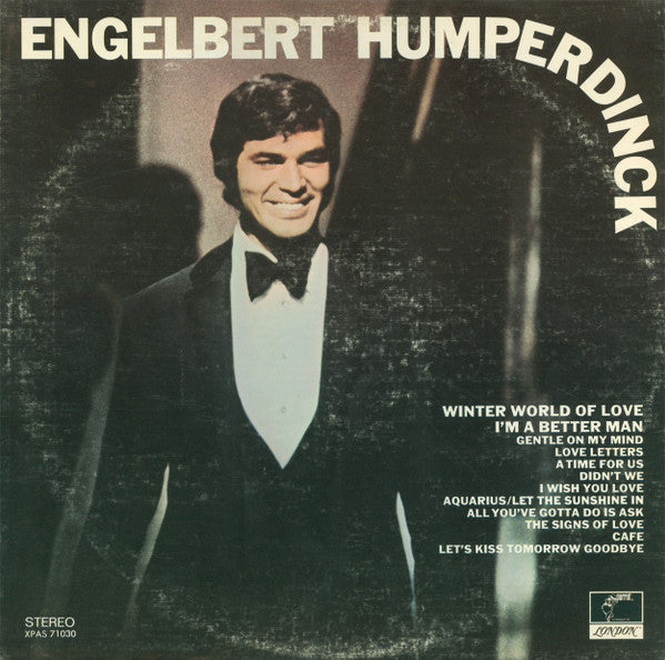 Engelbert Humperdinck - Engelbert Humperdinck *TERRE HAUTE* | Near Mint (NM) Near Mint (NM)-Music History