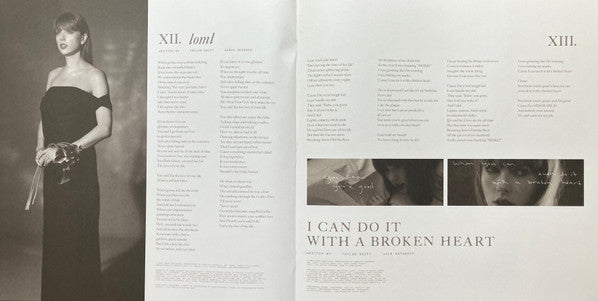 Taylor Swift - The Tortured Poets Department (2X LP) *Phantom Clear* | Near Mint (NM) Near Mint (NM)-Music History