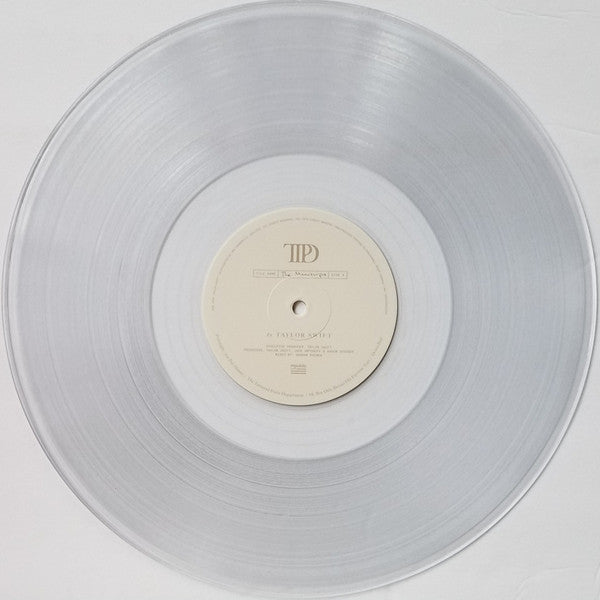 Taylor Swift - The Tortured Poets Department (2X LP) *Phantom Clear* | Near Mint (NM) Near Mint (NM)-Music History