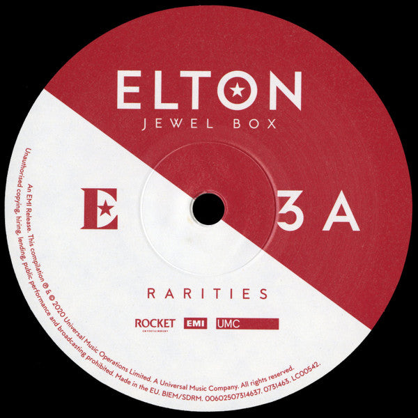 Elton John - Jewel Box (Rarities & B-Sides) (3xVINYL) | Near Mint (NM) Near Mint- (NM-)-Music History