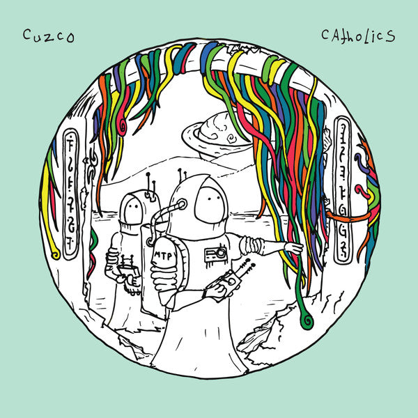 Cuzco / Catholics Split (7" VINYL) *TRANSPARENT BLUE WITH WHITE SPLATTER* | Mint (M) Mint (M)-Music History
