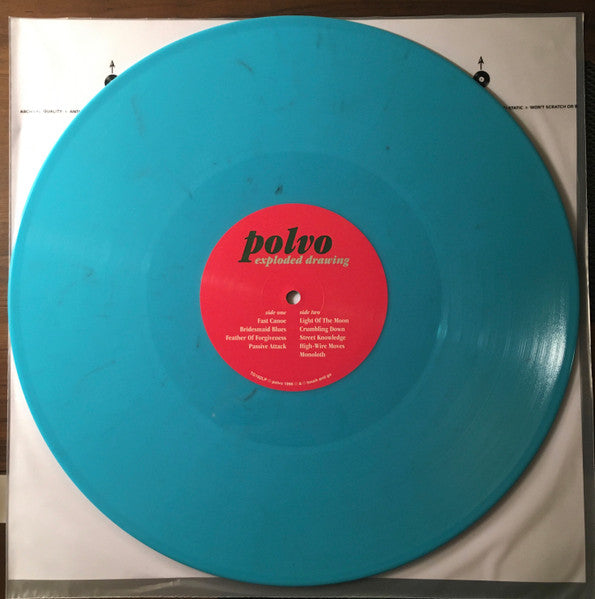 Polvo - Exploded Drawing (AQUA VINYL 2LP) |-Music History